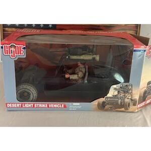 GI Joe, Desert Light Strike Vehicle, Desert Trooper, 12”, Awe Striker, 24”